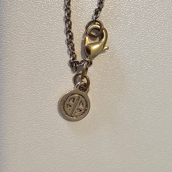 House of Harlow Circle Tribal Pendant Necklace with Turquoise Cabochons - Picture 4 of 5